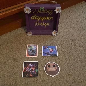 COPY - Disney’s Tim Burton’s The Nightmare Before Christmas  Full Color 4  stic…